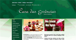 Desktop Screenshot of casadasessencias.com